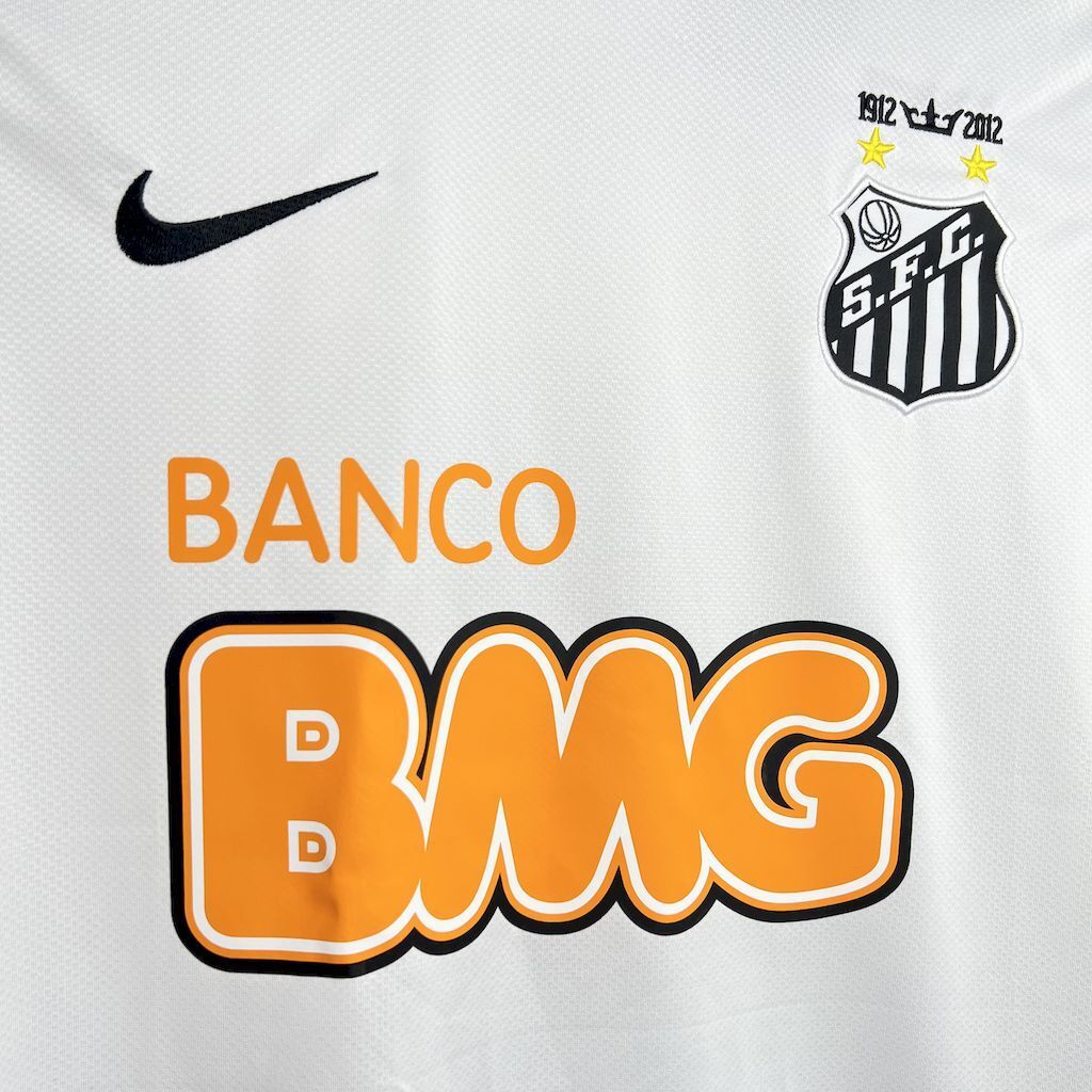 Santos 2012-13 Home Long Sleeve Retro Jersey
