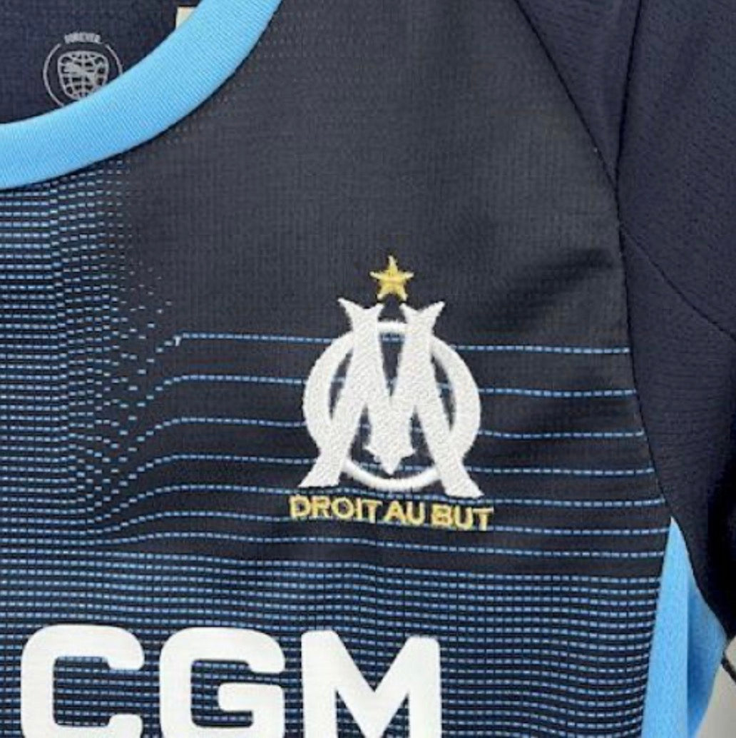 2025/26 Olympique de Marseille Away Kid’s Set