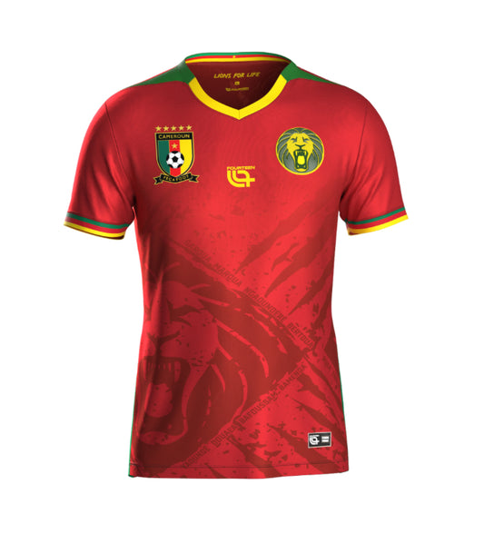 2025/26 Cameroon Red Jersey
