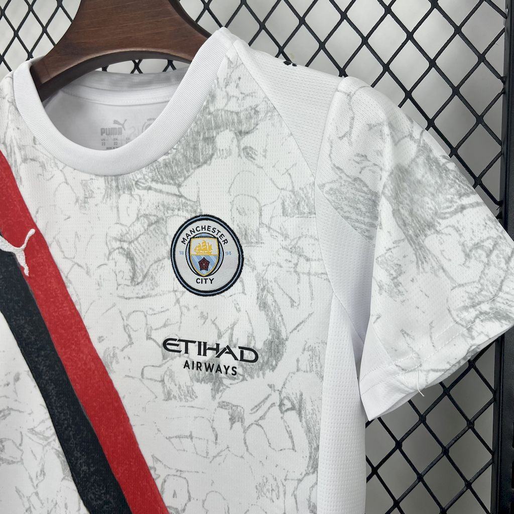 2025/26 Manchester City Away Kid’s Set