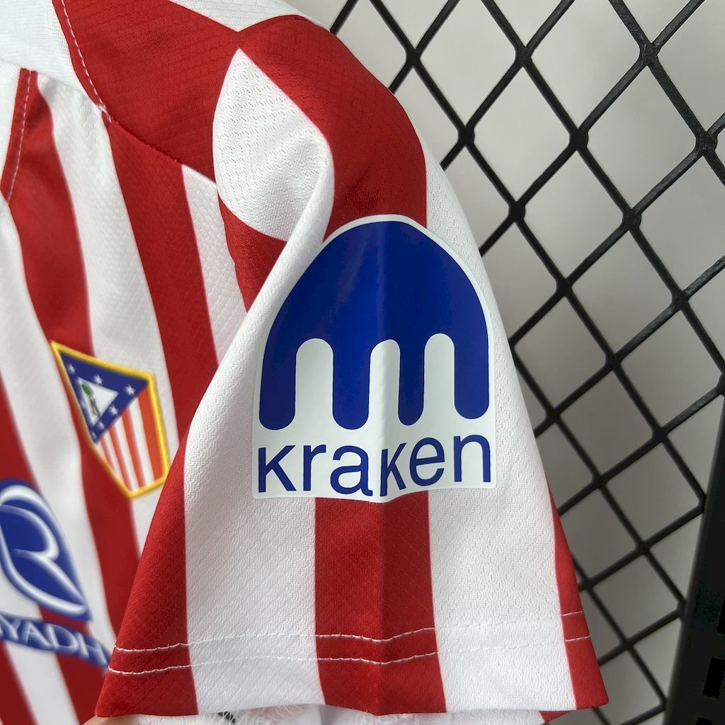 2025/26 Atletico Madrid Home Kid’s Set