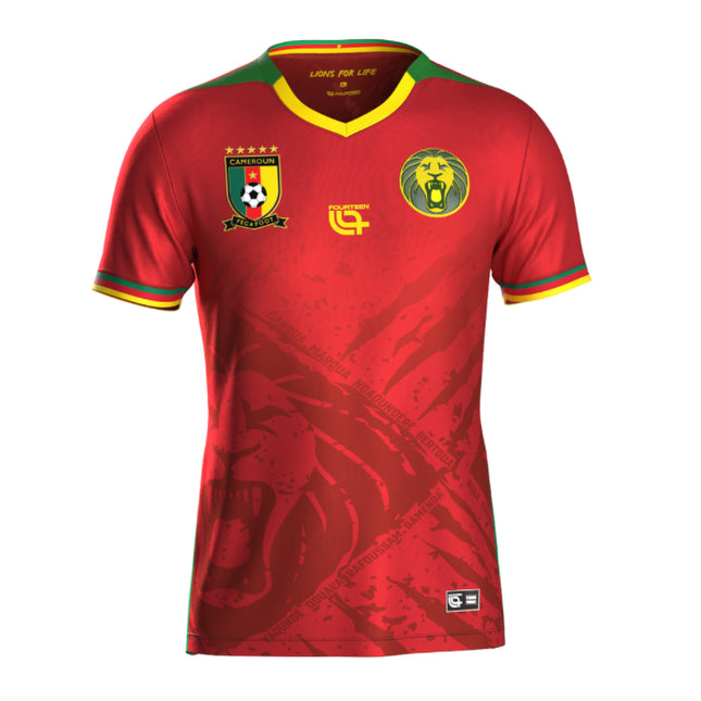 2025/26 Cameroon Red Jersey