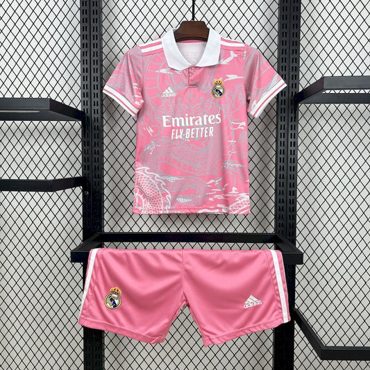 2025 Real Madrid Pink Kid’s Set