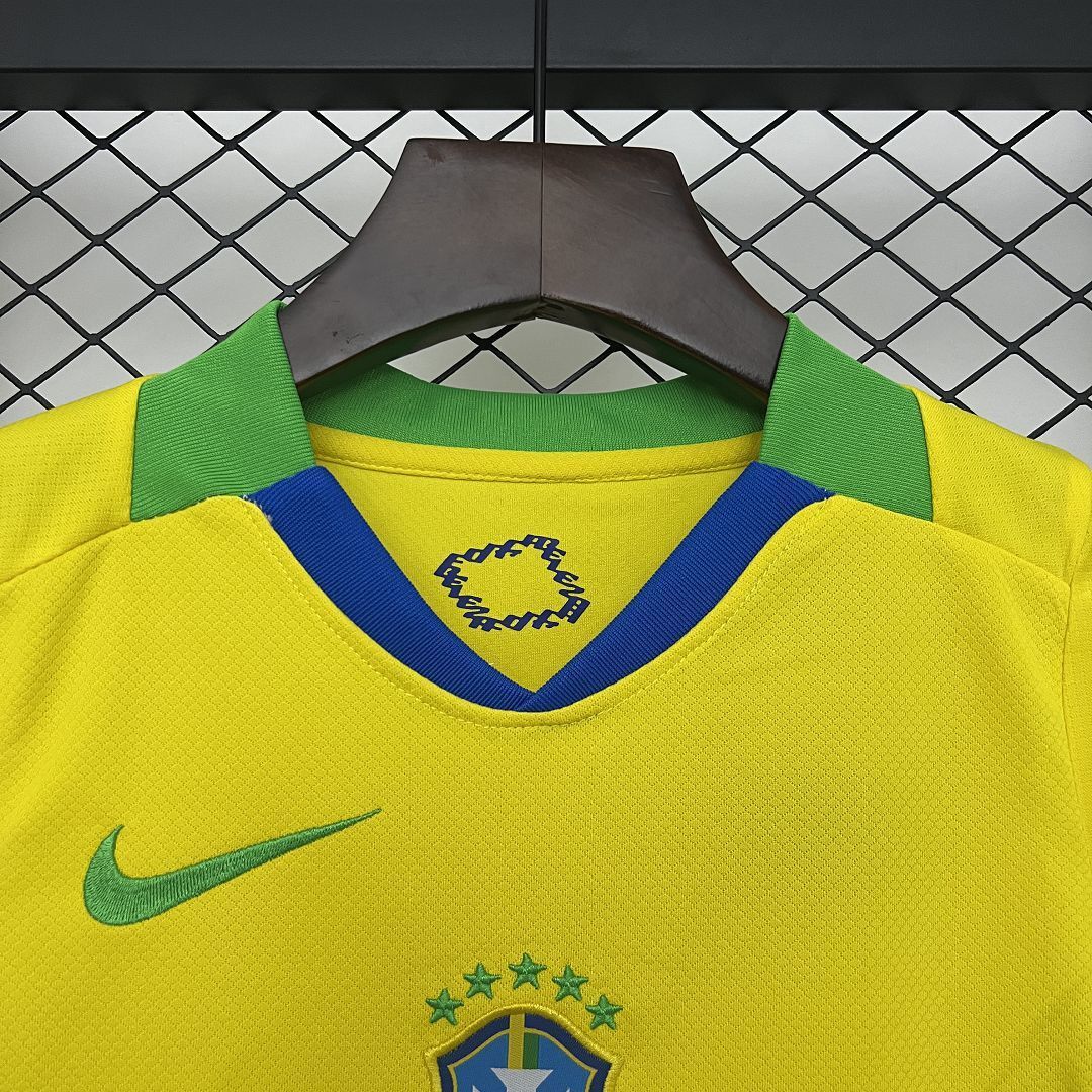2025/26 Brazil Home Kid’s Set