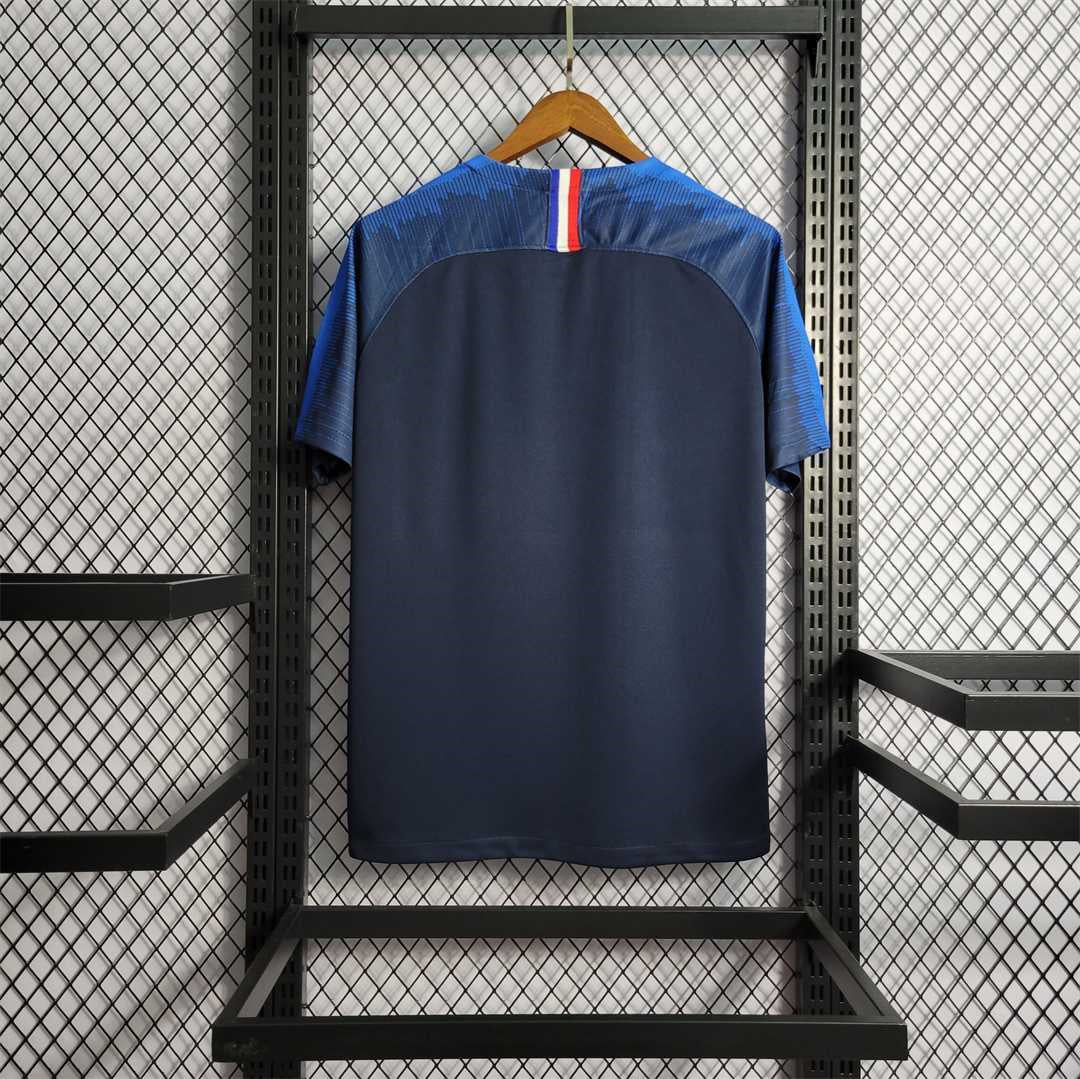 2018 France home Retro Jersey