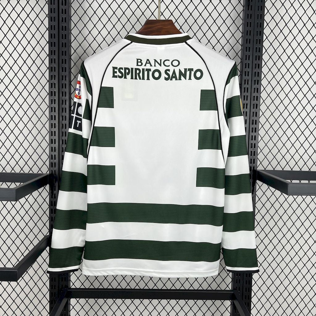 Sporting 2002/03 Long Sleeve Retro Jersey