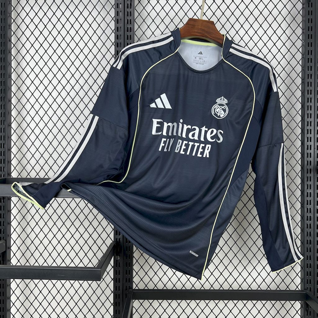 Maillot extérieur à manches longues du Real Madrid 2025/26