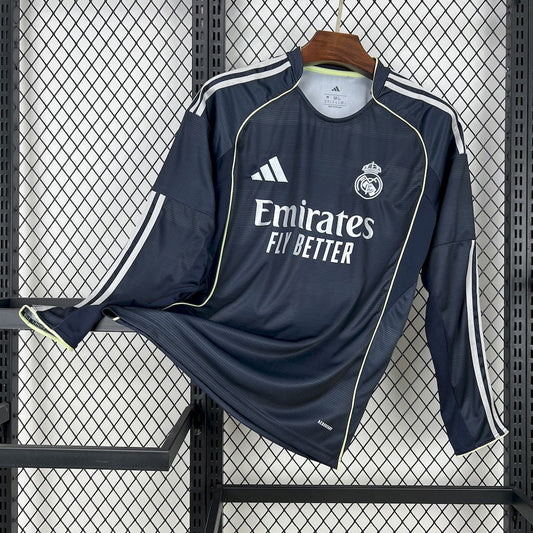 Maillot extérieur à manches longues du Real Madrid 2025/26
