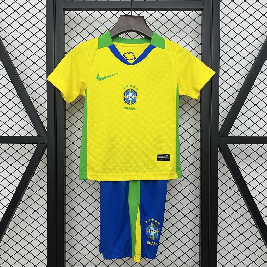 2025/26 Brazil Home Kid’s Set