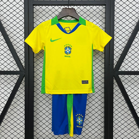 2025/26 Brazil Home Kid’s Set