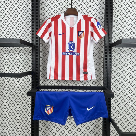 2025/26 Atletico Madrid Home Kid’s Set